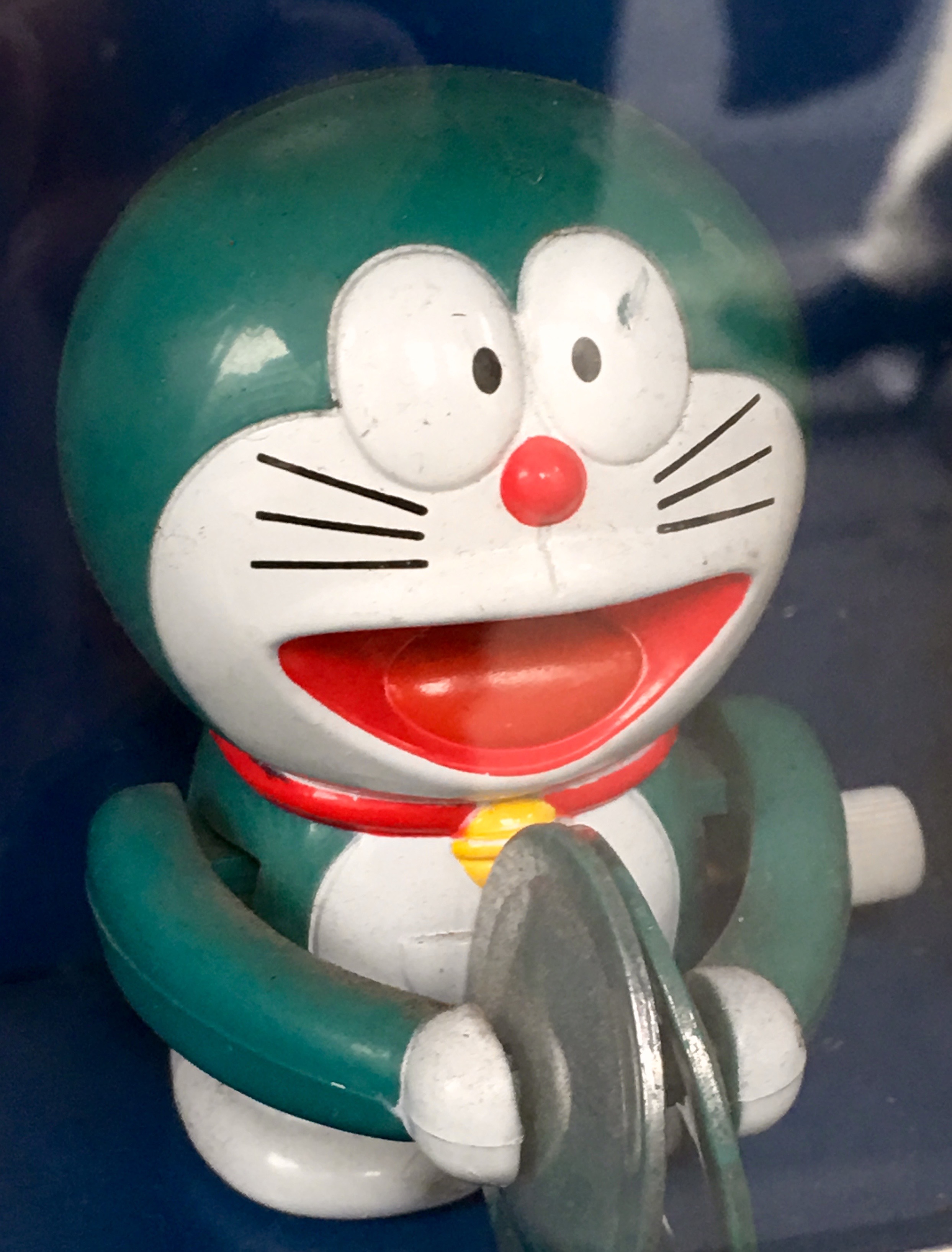 Doraemon toy in food store in Kappabashi-(Photo-© 2016 Louise Graber).